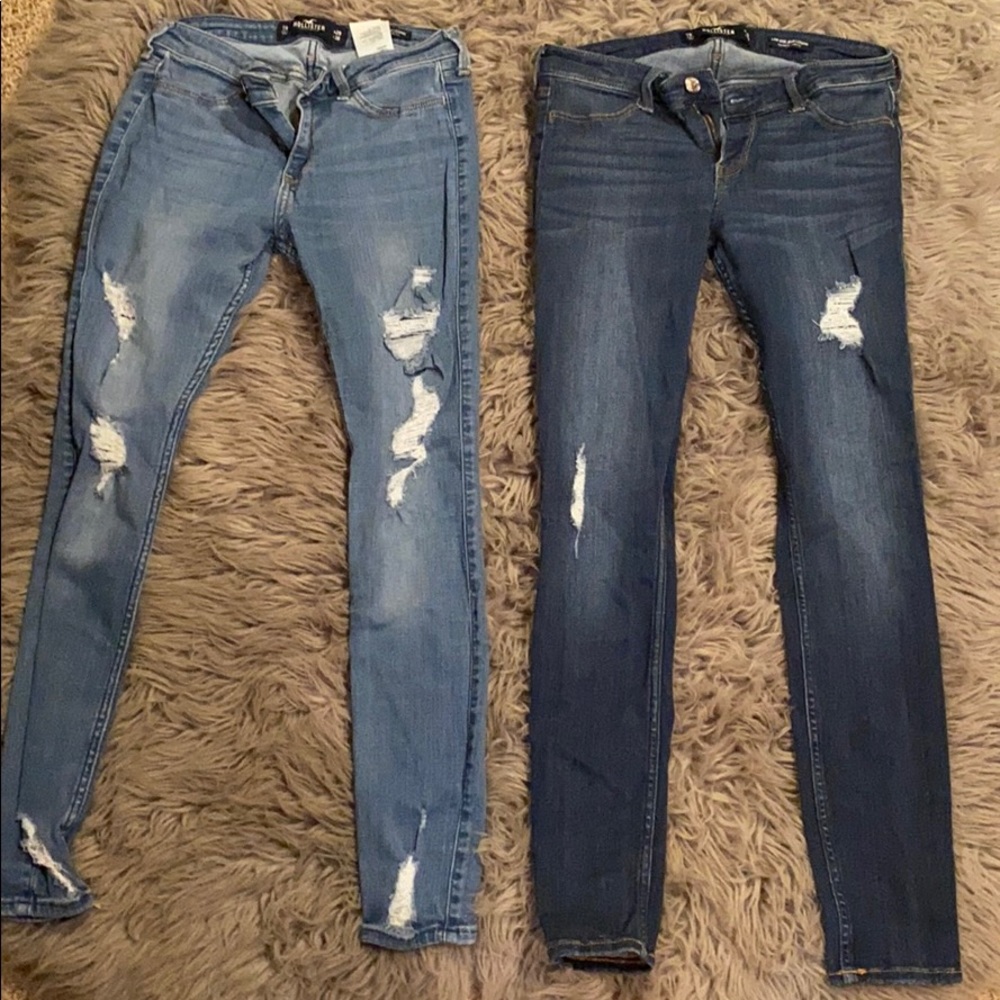 2 pairs of Hollister Jeans